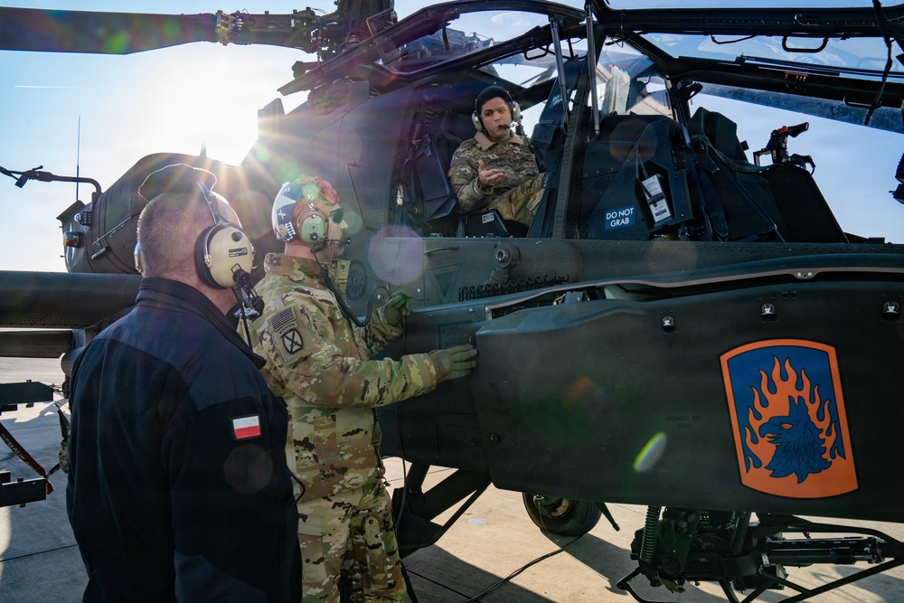 Strengthening NATO Ties: Polish Major General. Maciej Jabłoński Visits 12th CAB at Katterbach