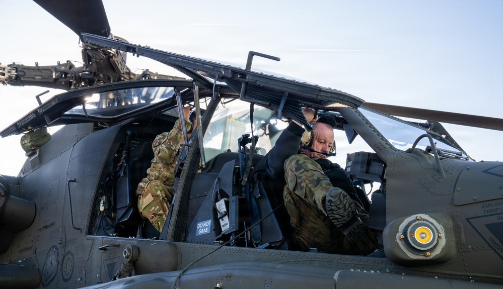 Strengthening NATO Ties: Polish Major General. Maciej Jabłoński Visits 12th CAB at Katterbach