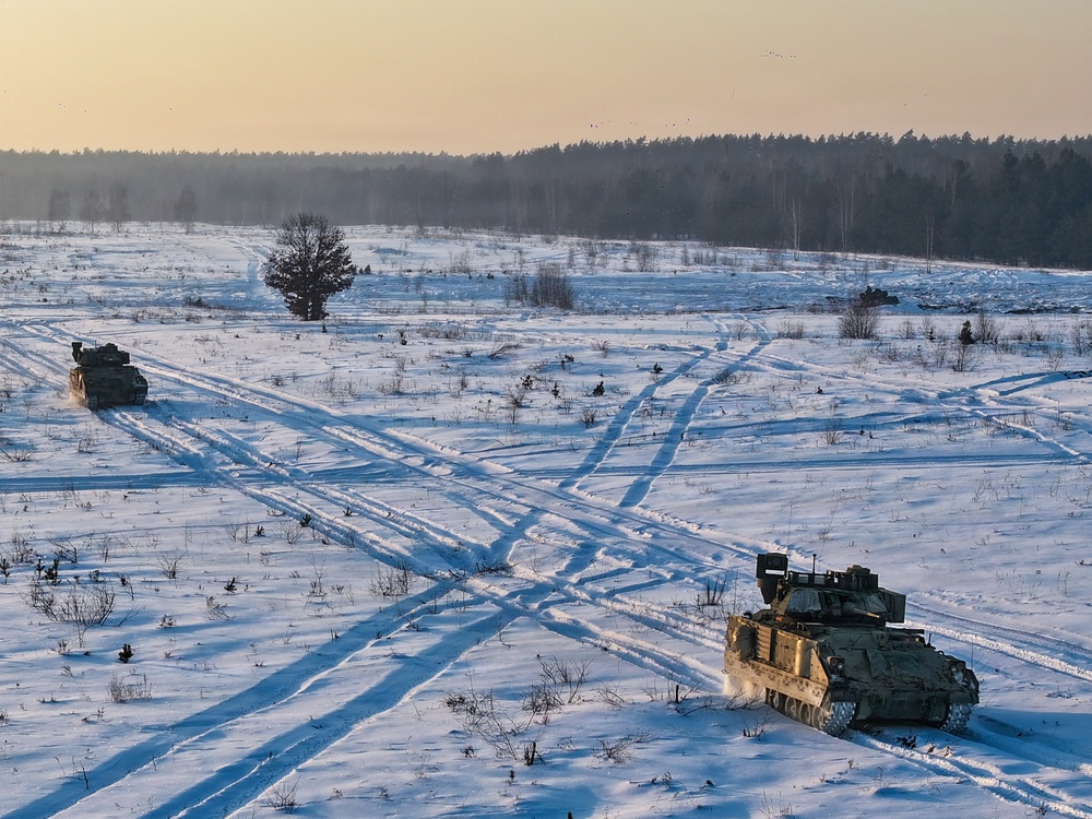 3-8 Cavalry Conducts Platoon Level STX at Bemowo Piskie