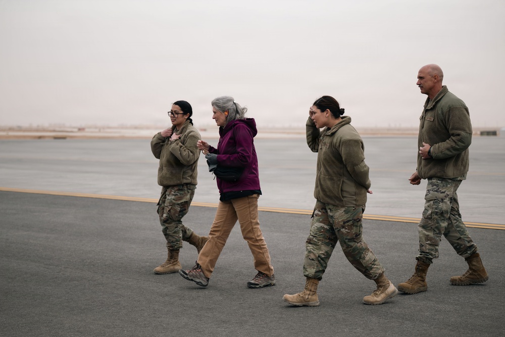 Iowa senator visits 332nd Air Expeditionary Wing