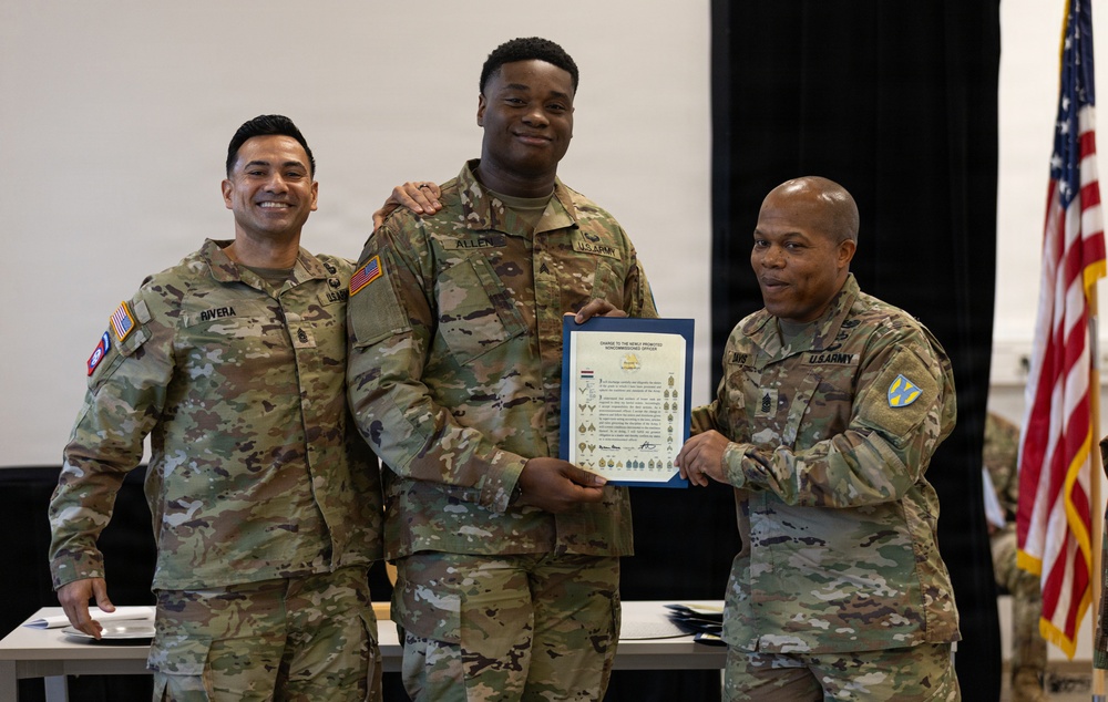 21st TSC NCO Induction Ceremony