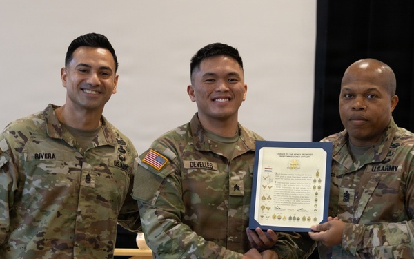 21st TSC NCO Induction Ceremony