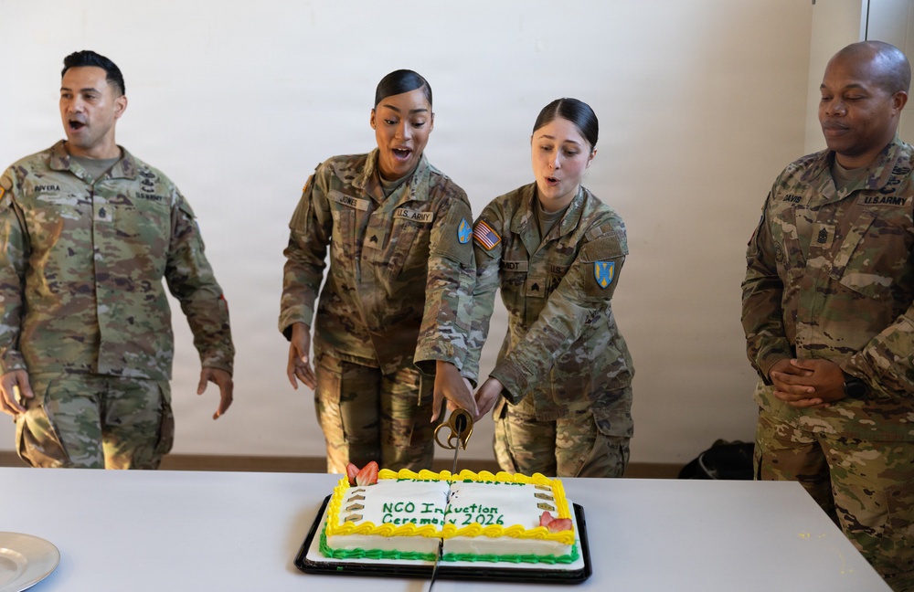 21st TSC NCO Induction Ceremony