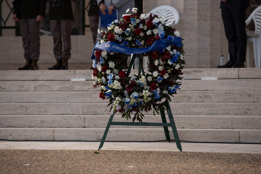 3rd Infantry Division honors the 82nd anniversary of the Allied Forces landing in Anizo