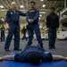 USS Tripoli Sailors Go Through the Non-Lethal Weapons Course