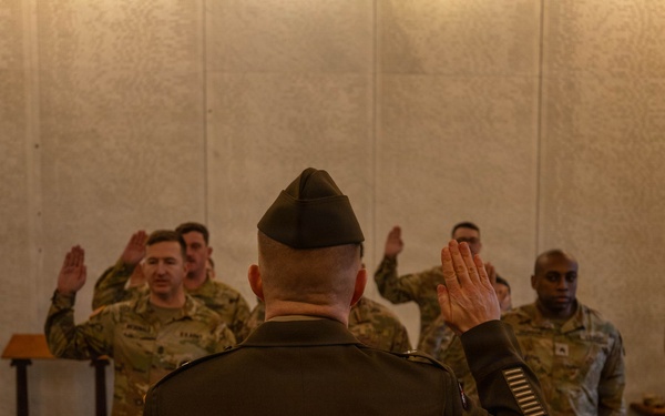 1st ID transports equipment supporting Forward Land Forces Expansion