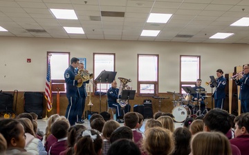 Air Force Band enriches local community