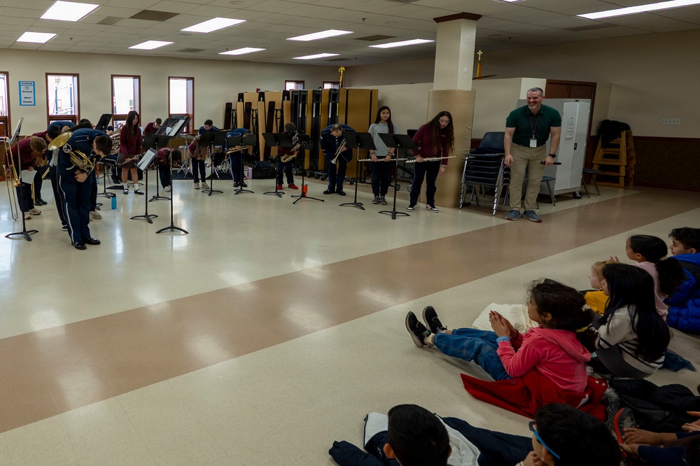 Air Force Band enriches local community