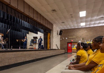 Air Force Band enriches local community