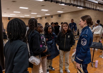 Air Force Band enriches local community
