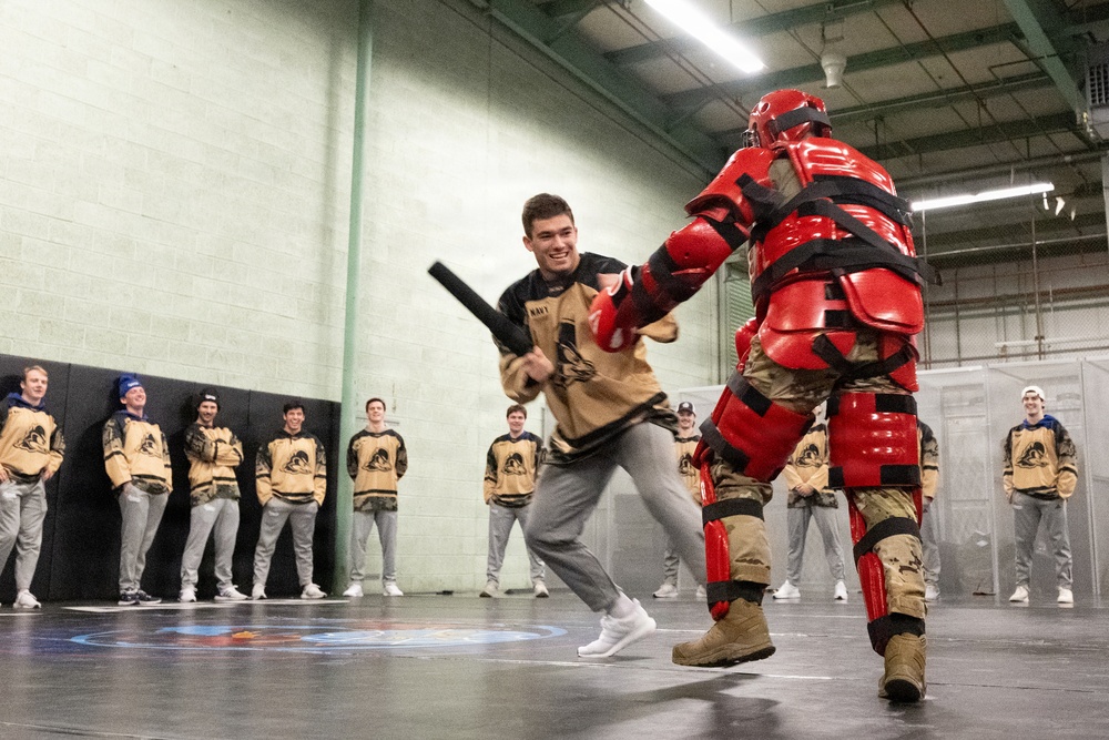 UD Blue Hens visit Dover AFB