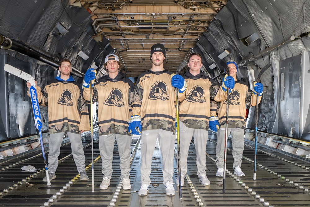 UD Blue Hens visit Dover AFB