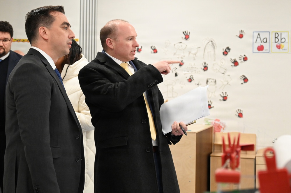 Department of War officials visit USAG Stuttgart