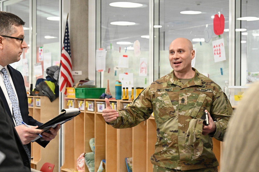 Department of War officials visit USAG Stuttgart
