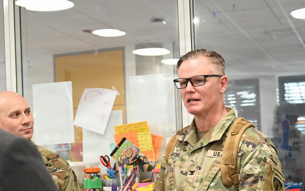 Department of War officials visit USAG Stuttgart