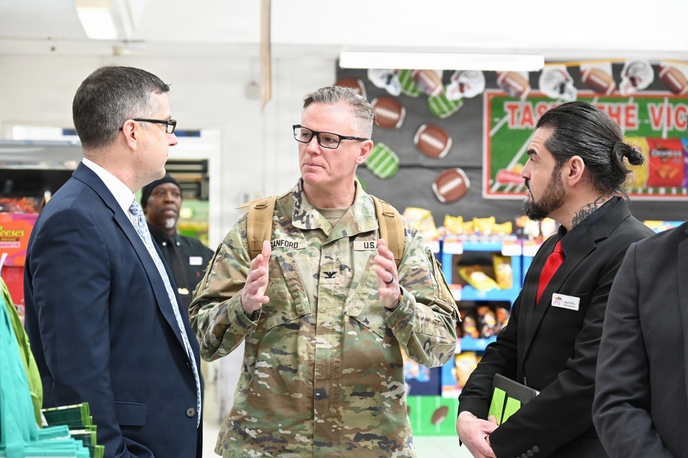 Department of War officials visit USAG Stuttgart