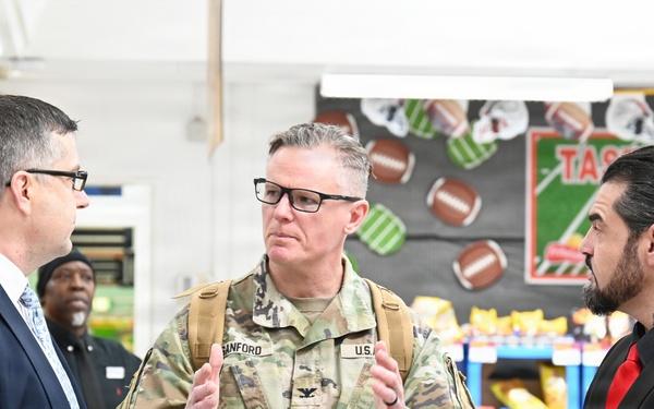 Department of War officials visit USAG Stuttgart