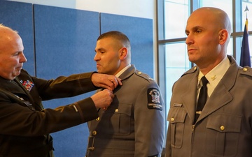 New York Division of Military and Naval Affairs honors two state prison leaders with state military medals