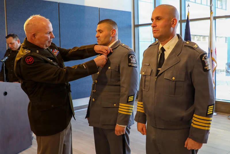 New York Division of Military and Naval Affairs honors two state prison leaders with state military medals