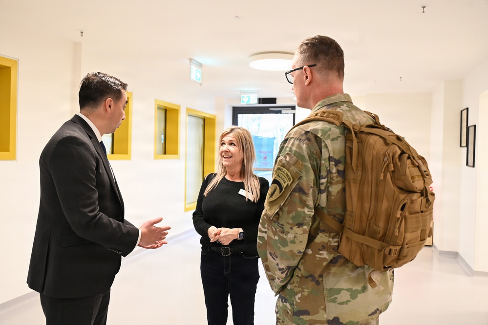 Department of War officials visit USAG Stuttgart