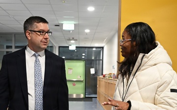 Department of War officials visit USAG Stuttgart