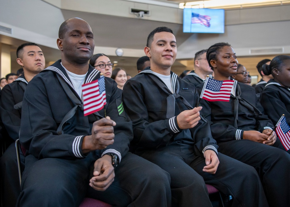 Recruit Training Command Naturalization Ceremony