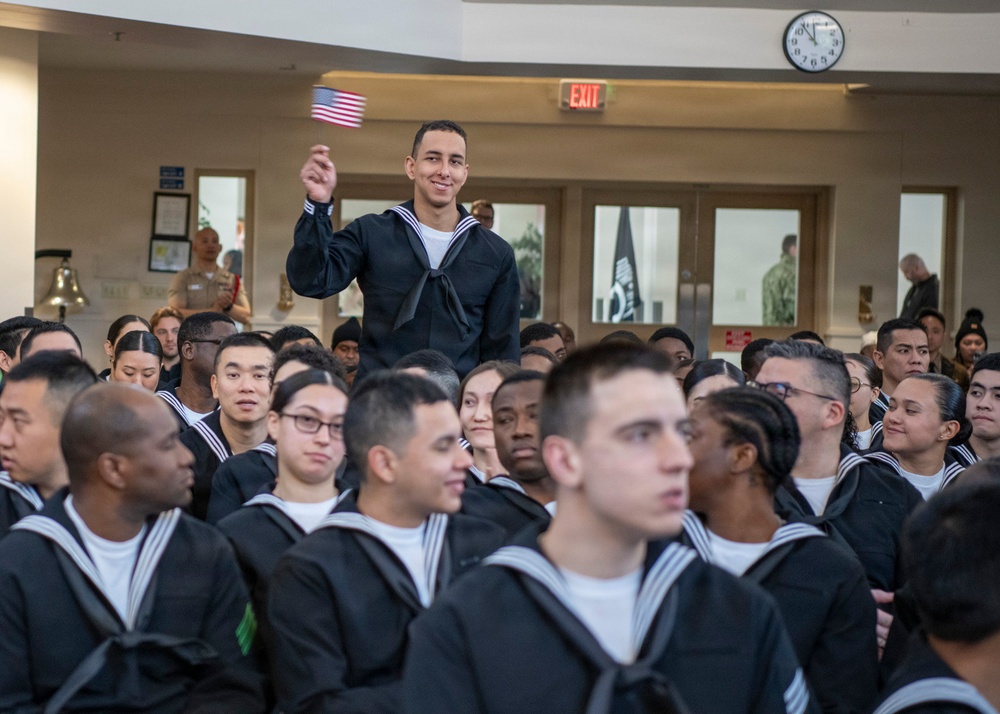 Recruit Training Command Naturalization Ceremony