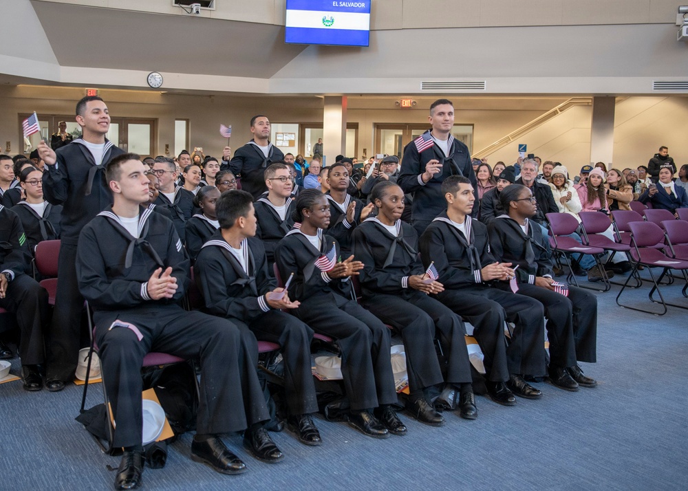 Recruit Training Command Naturalization Ceremony