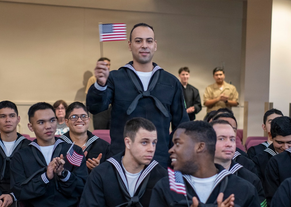 Recruit Training Command Naturalization Ceremony