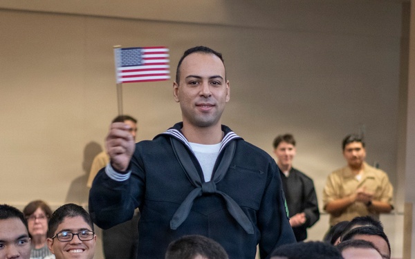 Recruit Training Command Naturalization Ceremony