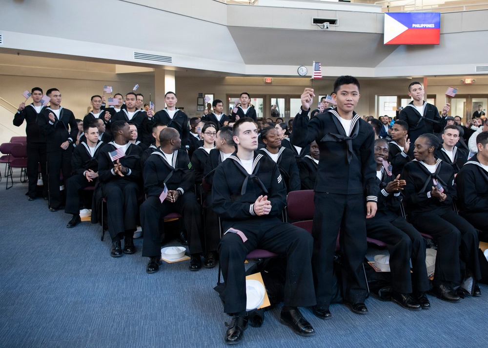 Recruit Training Command Naturalization Ceremony