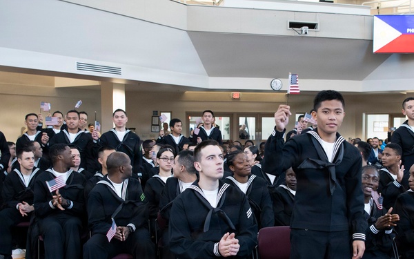 Recruit Training Command Naturalization Ceremony