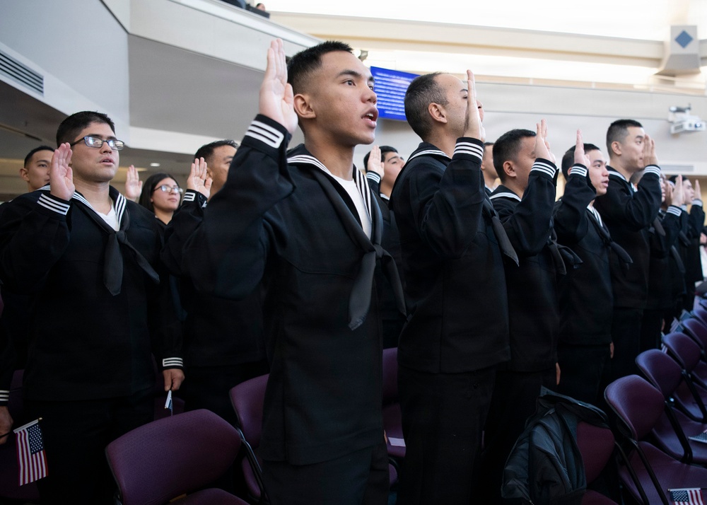 Recruit Training Command Naturalization Ceremony