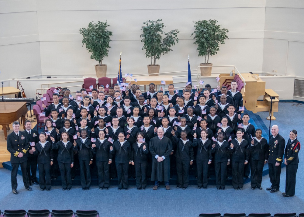 Recruit Training Command Naturalization Ceremony