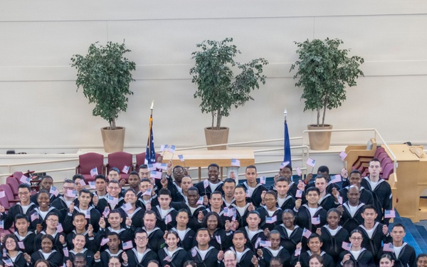 Recruit Training Command Naturalization Ceremony