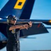 The U.S. Navy Flight Demonstration Squadron, the Blue Angels Perform at MCAS Kaneohe Bay