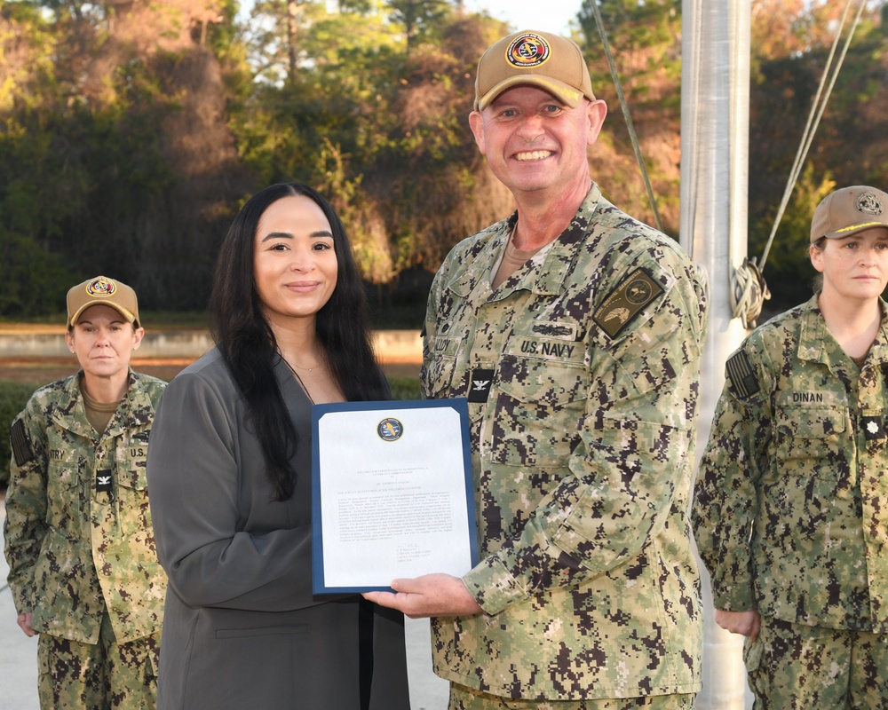 Awards Ceremony at Naval Hospital Jacksonville - Jan. 23, 2026