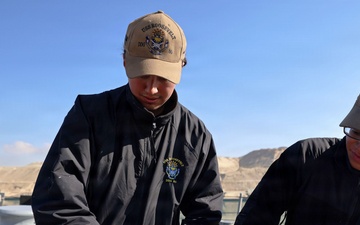 USS Roosevelt (DDG 80) Sailors Conduct Maintenance During Suez Canal Transit