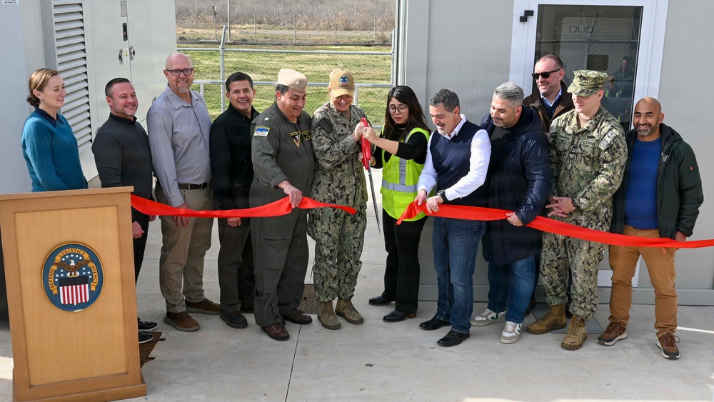 DLA Distribution’s New Microgrid is first of its kind in Navy Region Europe, Africa, Central, aboard NAS Sigonella