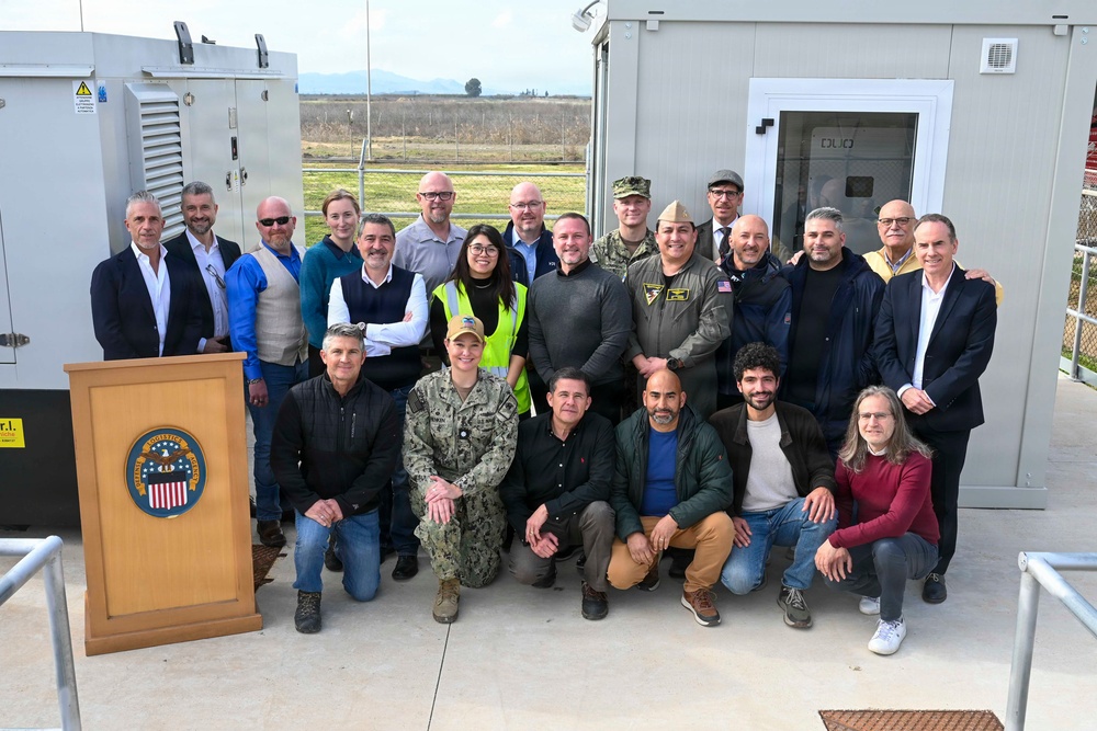DLA Distribution’s New Microgrid is first of its kind in Navy Region Europe, Africa, Central, aboard NAS Sigonella