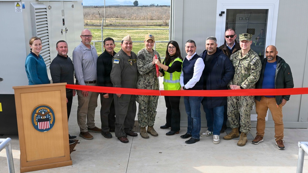 DLA Distribution’s New Microgrid is first of its kind in Navy Region Europe, Africa, Central, aboard NAS Sigonella