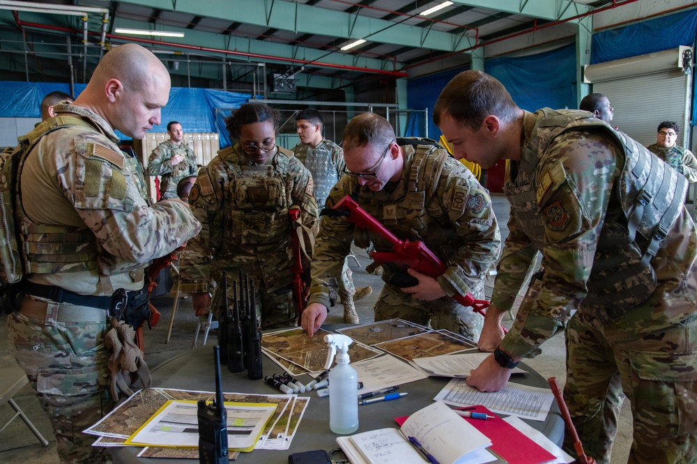 436th CES conducts tactical convoy operations exercise