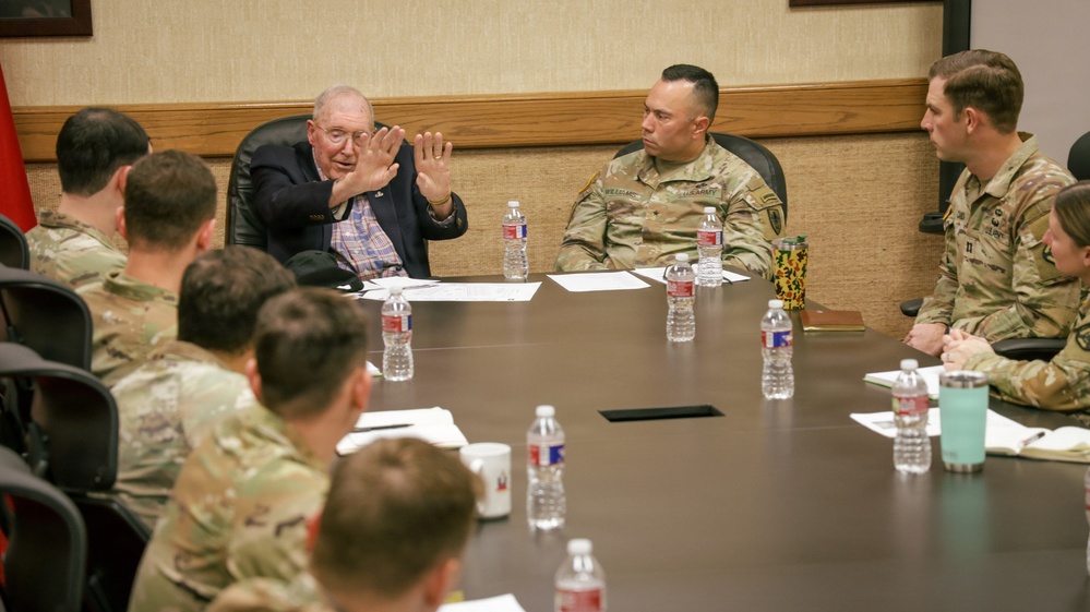 Legendary Field Artillery Leader MG (R) Vernon B. Lewis Jr. Shares Lessons in Leadership During Fort Sill OPD