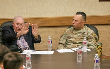 Legendary Field Artillery Leader MG (R) Vernon B. Lewis Jr. Shares Lessons in Leadership During Fort Sill OPD