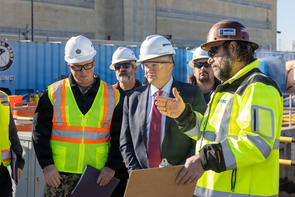 Assistant Secretary of the Navy for Energy, Installations, and Environment Visits NNSY and NSA-Portsmouth