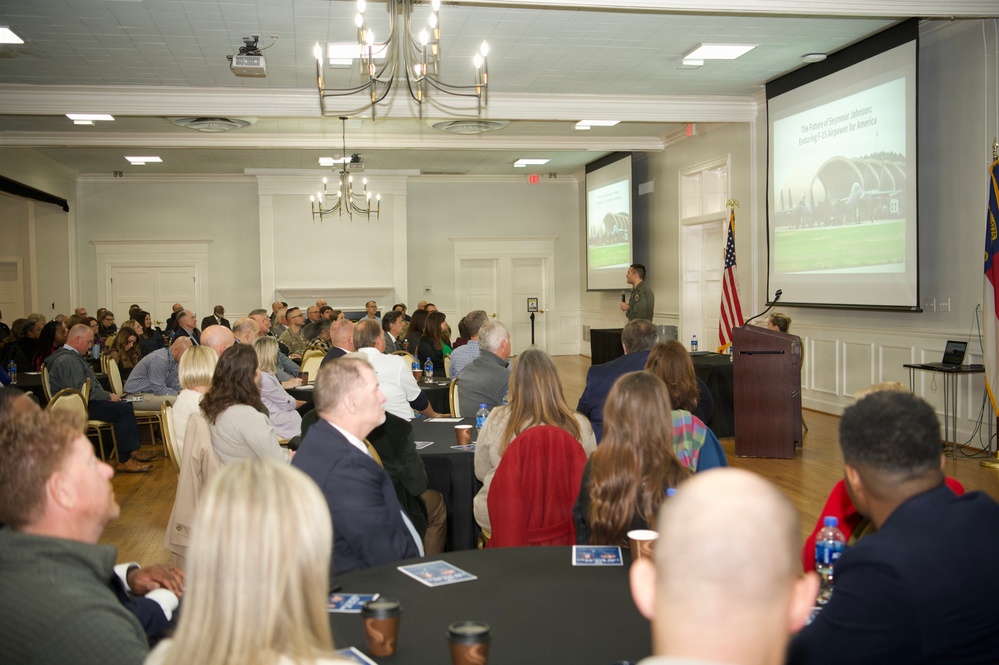 4th Fighter Wing Leadership speaks at 2025 State of the Military Event