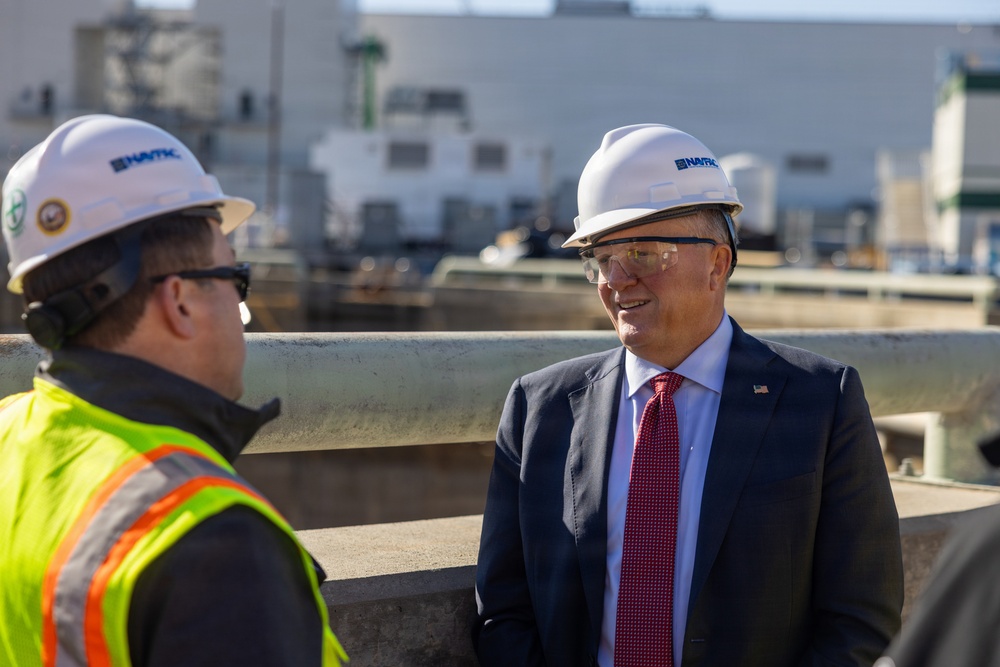 Assistant Secretary of the Navy for Energy, Installations, and Environment Visits NNSY and NSA-Portsmouth