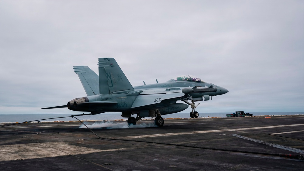 USS Theodore Roosevelt Conducts Flight Operations