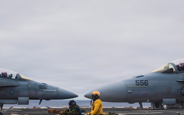 USS Theodore Roosevelt Conducts Flight Operations