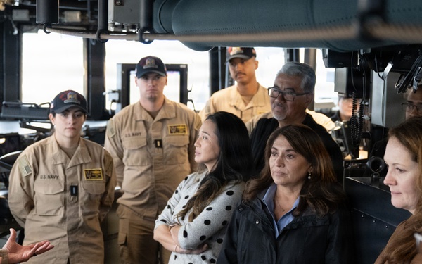State Legislative Visits Naval Base San Diego